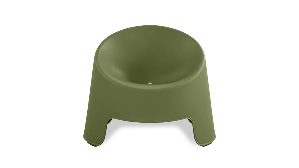 Inner Circle Silla lounge para exteriores (Juego de 2), Matcha