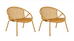 Golden Hour Sillón lounge para exterior (Juego de dos), Limón