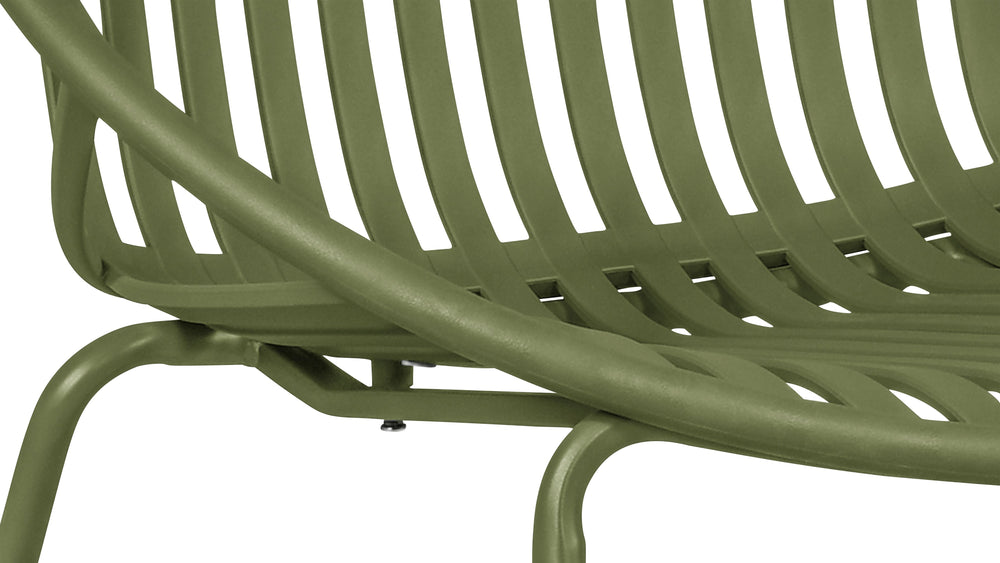 Golden Hour Sillón lounge para exterior (Juego de dos), Limón