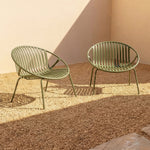 Golden Hour Sillón lounge para exterior (Juego de dos), Limón