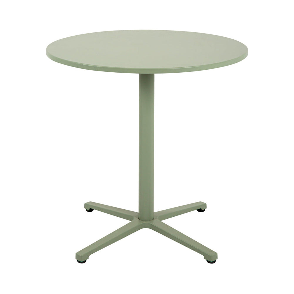 Mesa bistró Al Fresco para exterior, verde salvia