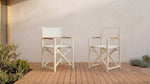 Sillón para exterior Long Weekend (Juego de dos), Marfil