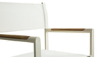 Sillón para exterior Long Weekend (Juego de dos), Marfil