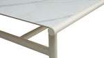 Long Weekend Mesa de comedor para exteriores, marfil