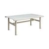 Long Weekend Mesa de comedor para exteriores, marfil