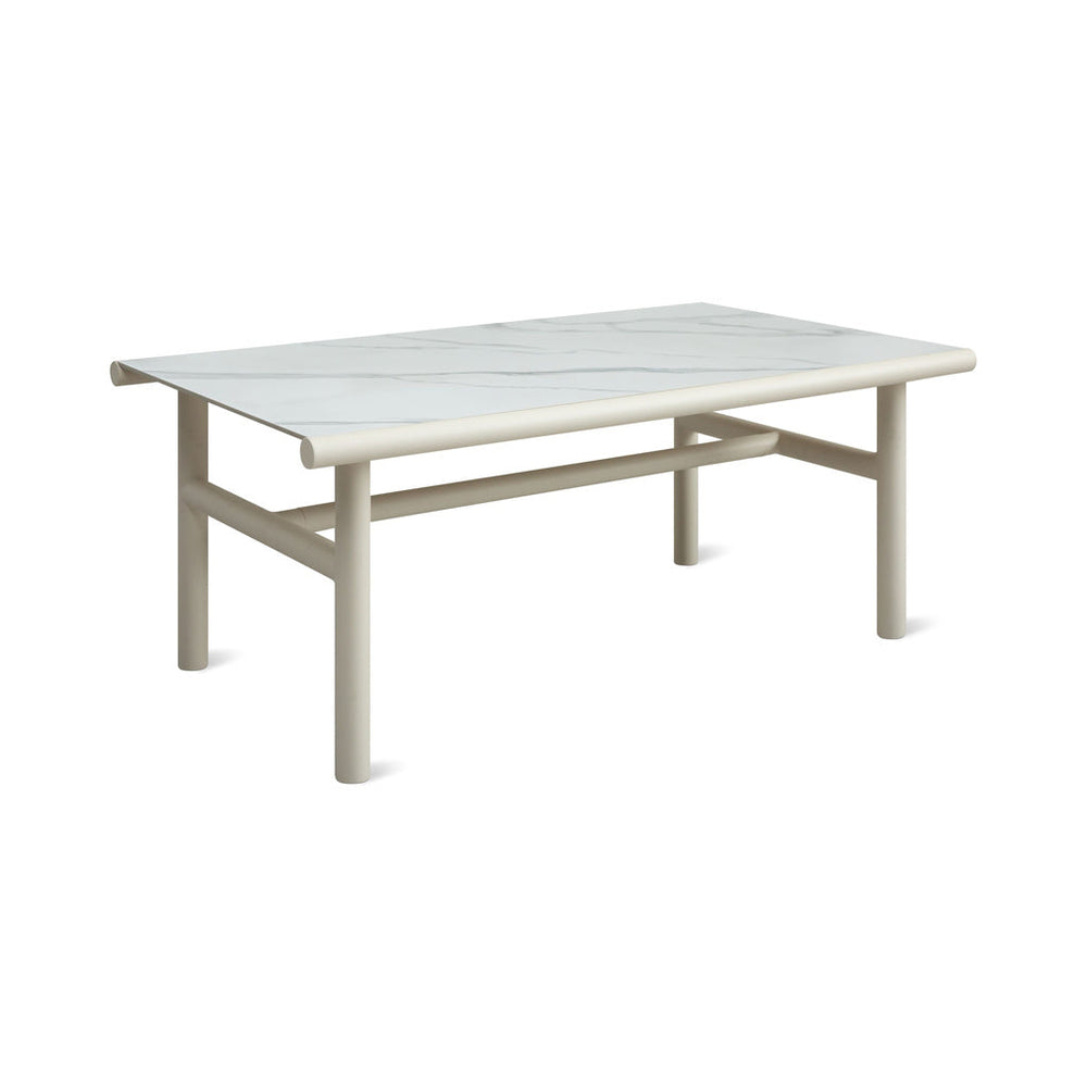 Long Weekend Mesa de comedor para exteriores, marfil