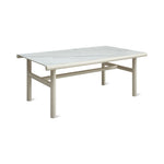 Long Weekend Mesa de comedor para exteriores, marfil