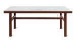 Long Weekend Mesa de comedor para exterior, terracota