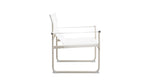 Silla lounge para exterior Poolside, marfil
