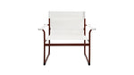 Sillón lounge para exterior Poolside, terracota