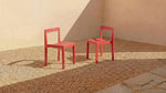 Silla de comedor de exterior Open Air (juego de dos), arce