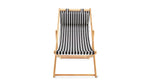 Settle In Silla para patio exterior, grande, arena negra
