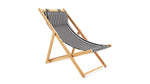 Settle In Silla para patio exterior, grande, arena negra