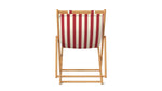 Settle In Silla para patio exterior, grande, arena negra