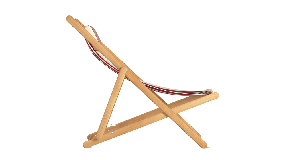 Settle In Silla para patio exterior, grande, arena negra