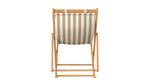 Settle In Silla para patio exterior, grande, arena negra