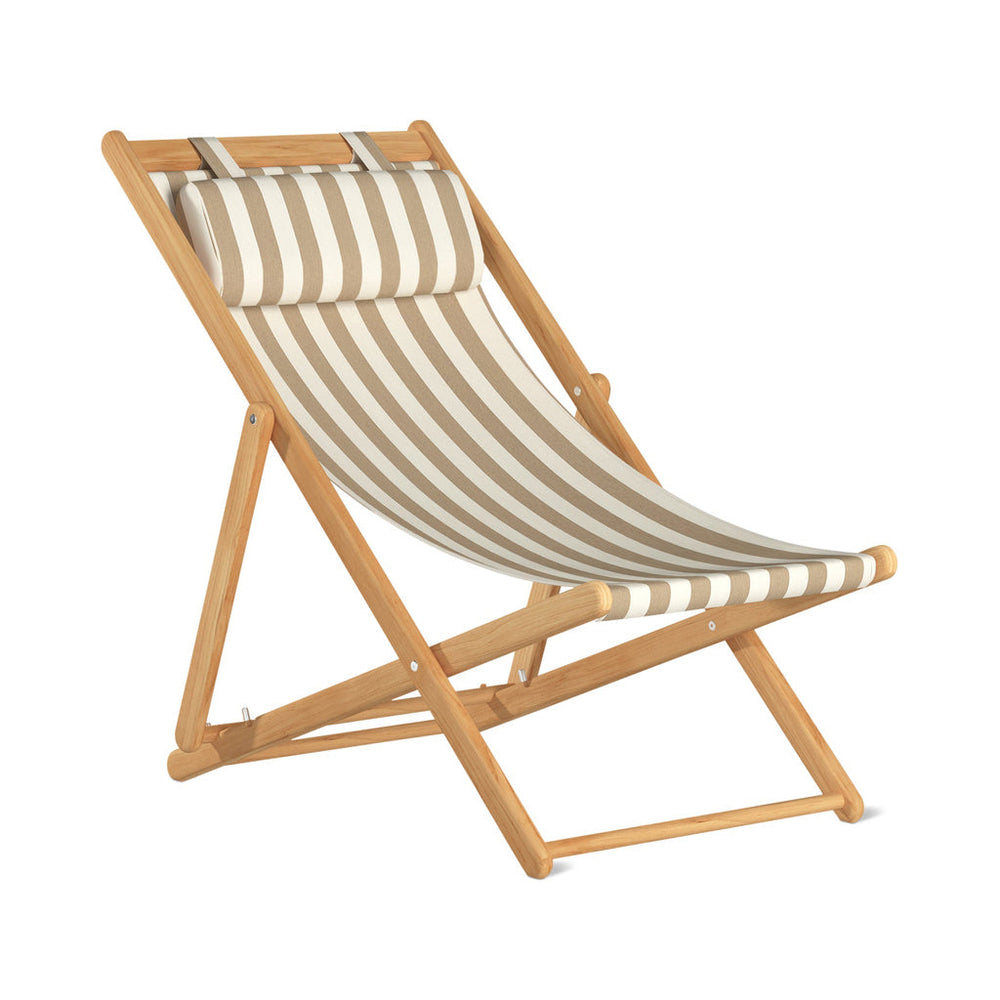 Settle In Silla para patio exterior, grande, arena negra