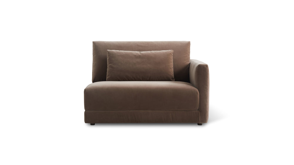 Wind Down Sillón con brazo derecho, beige