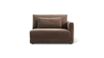 Wind Down Sillón con brazo derecho, beige