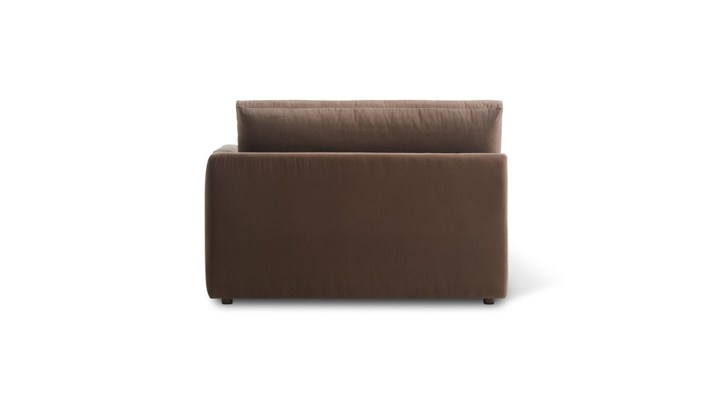 Wind Down Sillón con brazo derecho, beige