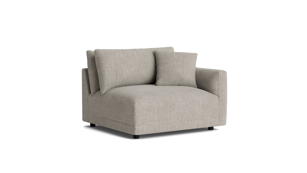 Soft Spot Sillón esquinero con brazo derecho, Avena
