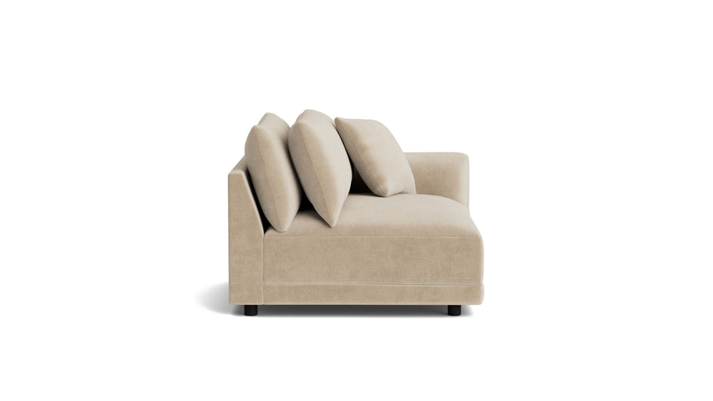 Soft Spot Sillón esquinero con brazo derecho, Avena