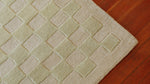 Alfombra Checkers x Scott Sueme, 8x10, Aloe