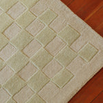 Alfombra Checkers x Scott Sueme, 8x10, Aloe