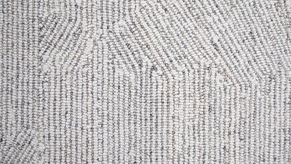 Alfombra Rocky Road, 5x8, Blanco Hielo
