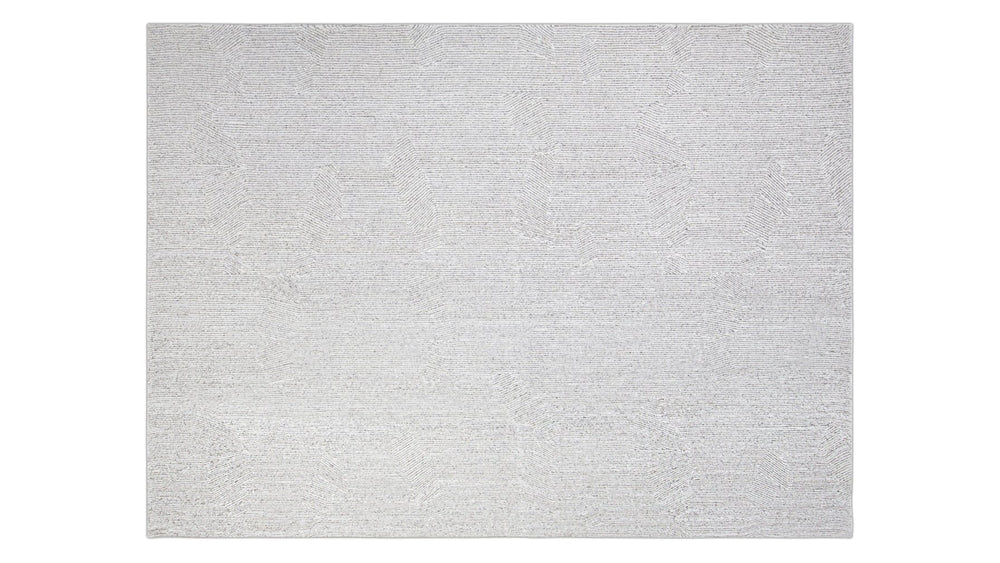 Alfombra Rocky Road, 5x8, Blanco Hielo