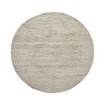 Alfombra redonda West Coast, 7x7, Vainilla