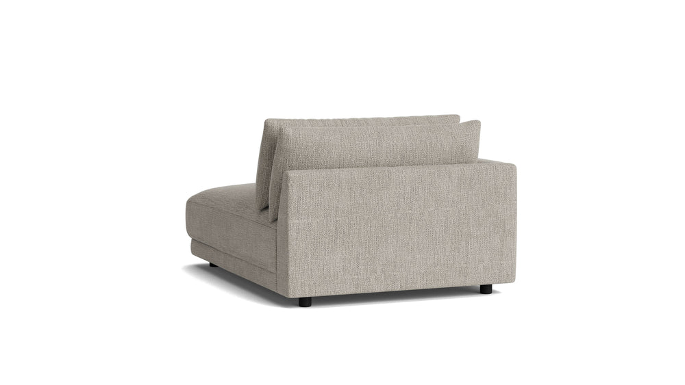 Soft Spot Chaise con brazo izquierdo, avena