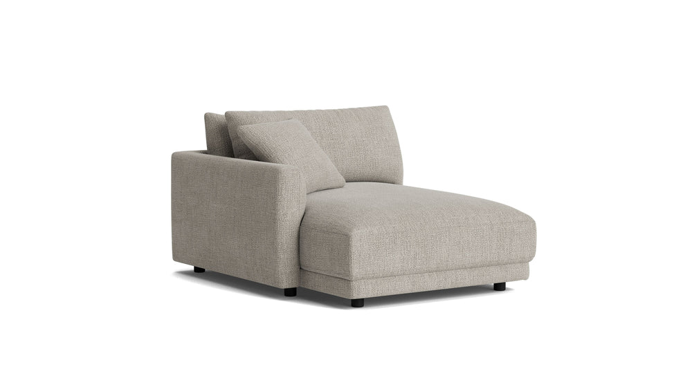Soft Spot Chaise con brazo izquierdo, avena