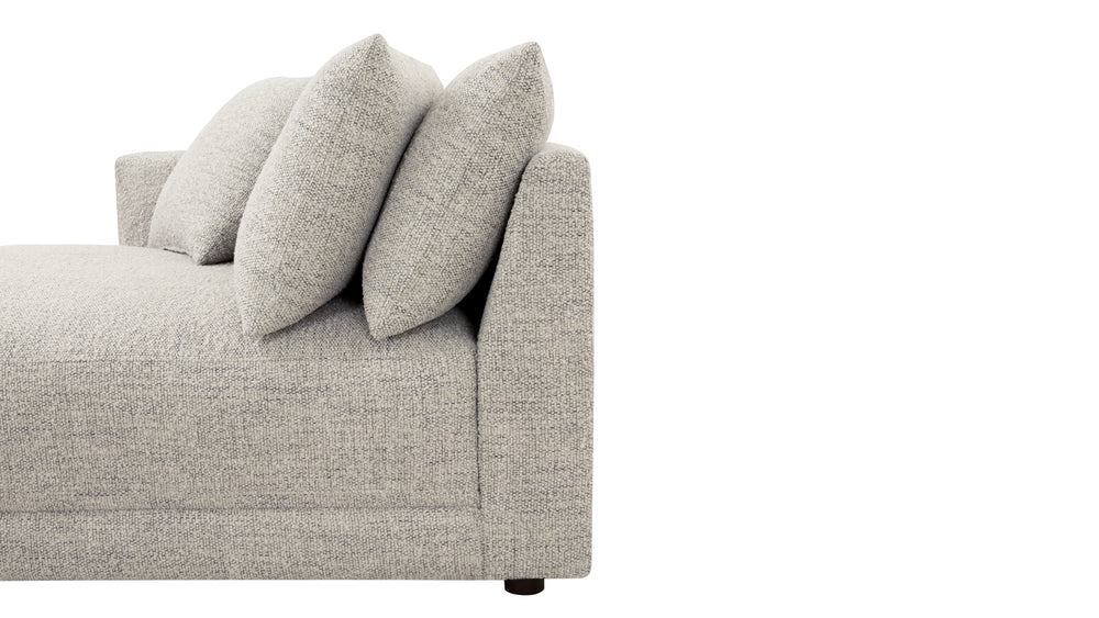 Soft Spot Chaise con brazo izquierdo, avena