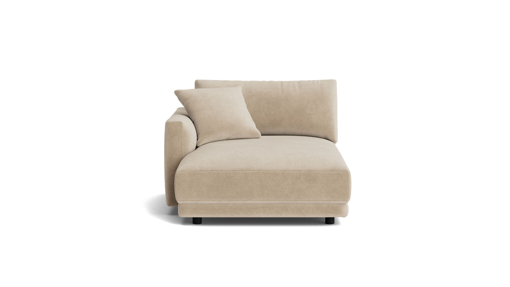 Soft Spot Chaise con brazo izquierdo, avena