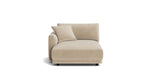 Soft Spot Chaise con brazo izquierdo, avena
