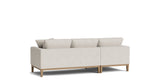 Any Day Sectional, lado izquierdo, Newport Stripe