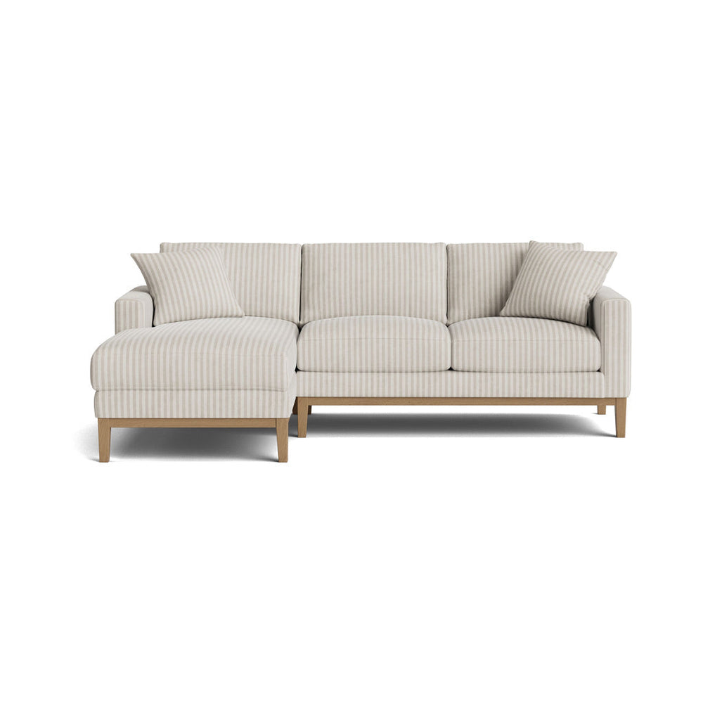Any Day Sectional, lado izquierdo, Newport Stripe