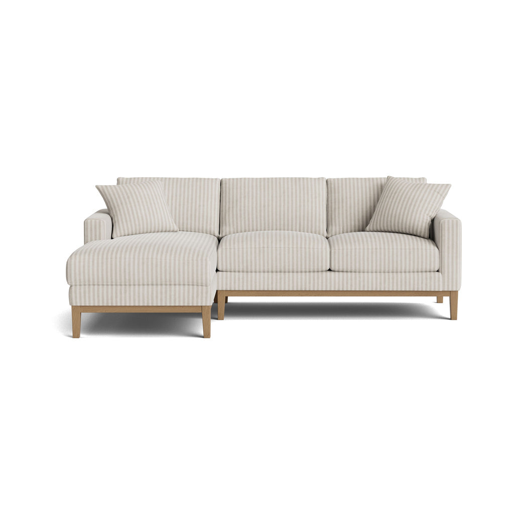 Any Day Sectional, lado izquierdo, Newport Stripe