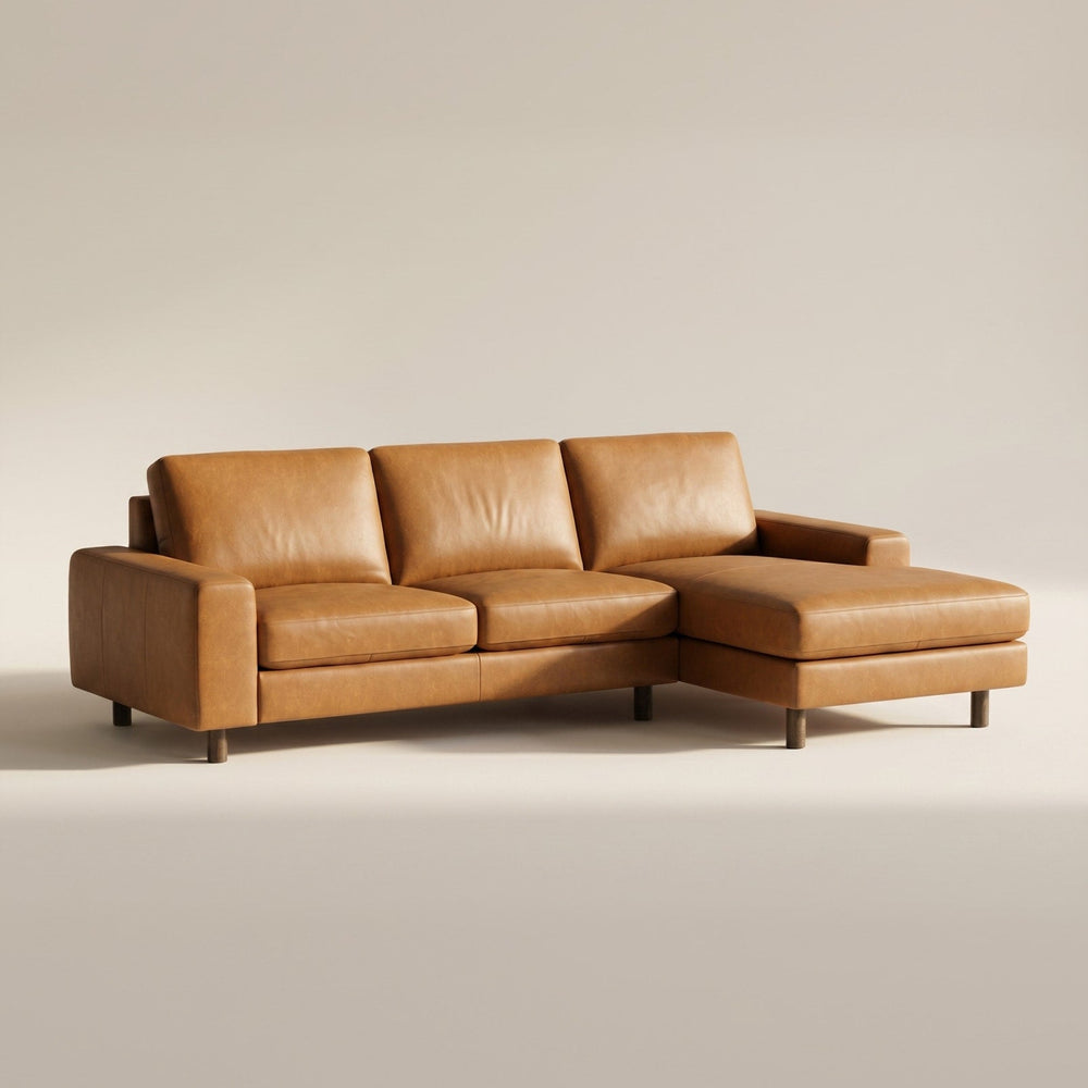Seccional Right At Home, derecho, beige dorado