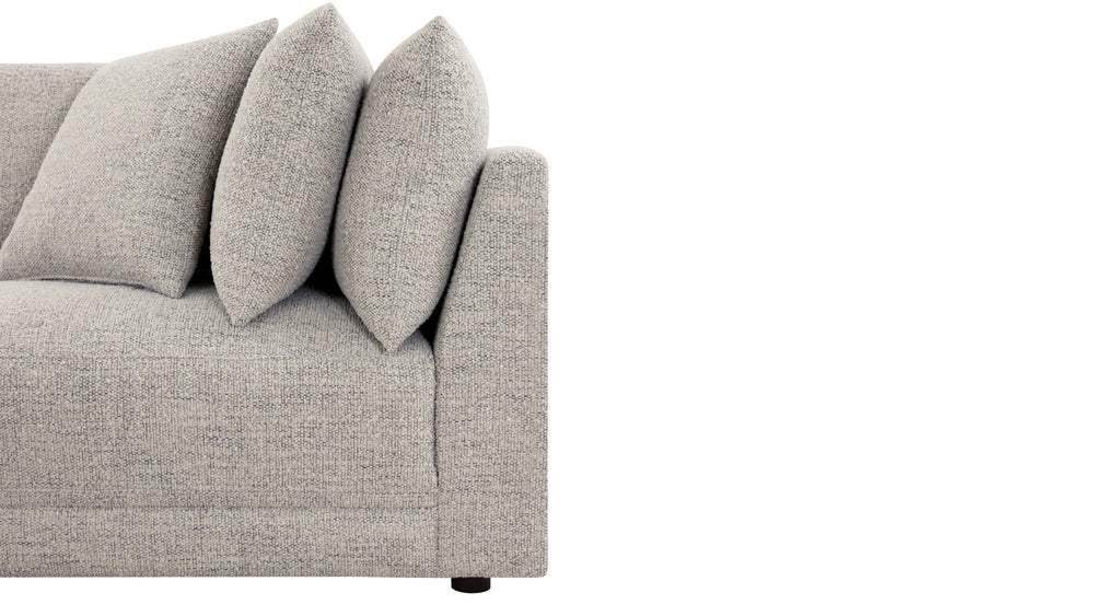 Soft Spot chaiselongue con brazo derecho, avena