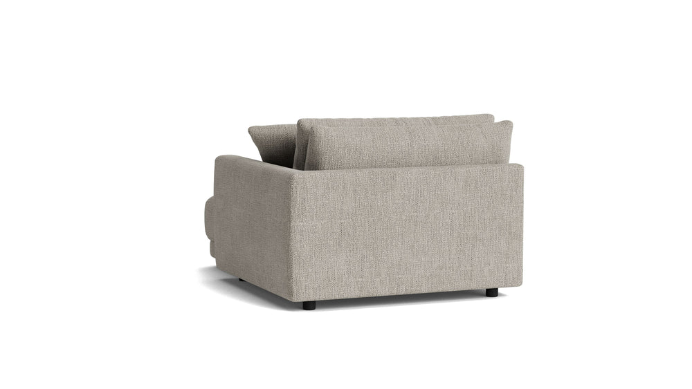 Soft Spot chaiselongue con brazo derecho, avena