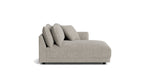 Soft Spot chaiselongue con brazo derecho, avena