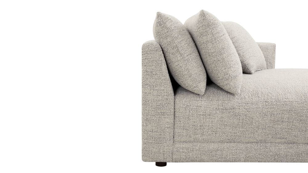 Soft Spot chaiselongue con brazo derecho, avena