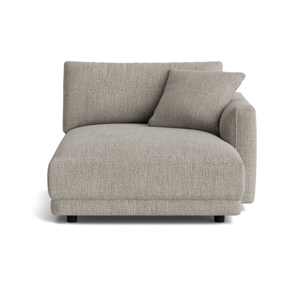 Soft Spot chaiselongue con brazo derecho, avena