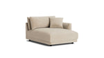 Soft Spot chaiselongue con brazo derecho, avena