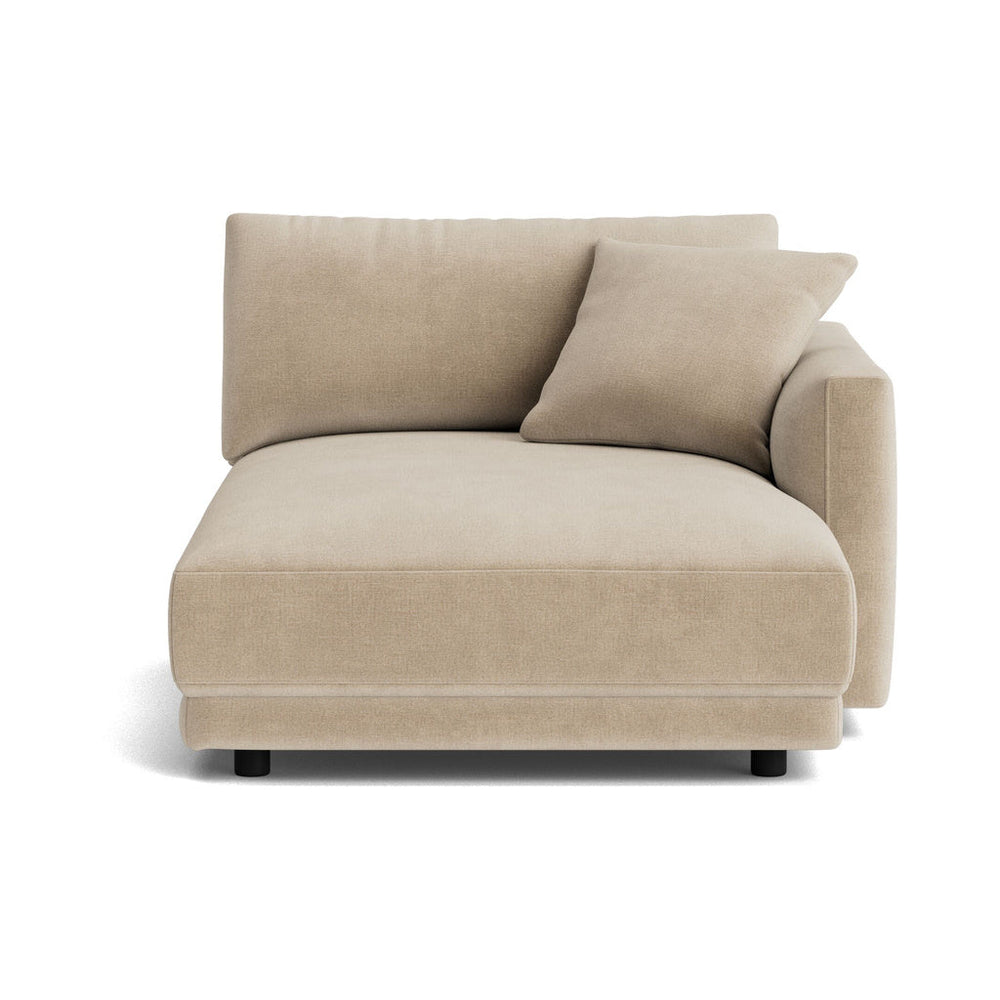 Soft Spot chaiselongue con brazo derecho, avena
