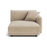Soft Spot chaiselongue con brazo derecho, avena