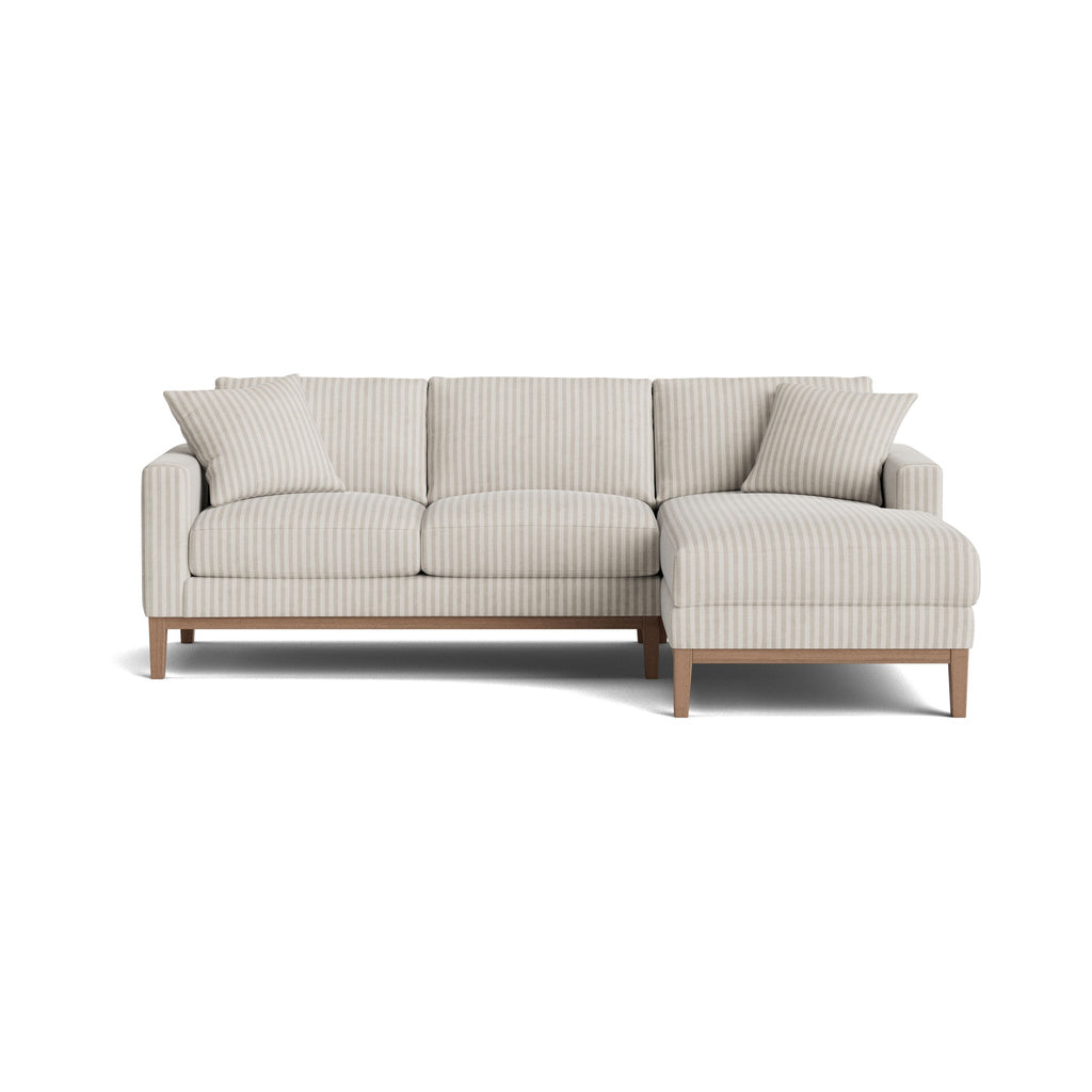 Seccional Any Day, lado derecho, Newport Stripe