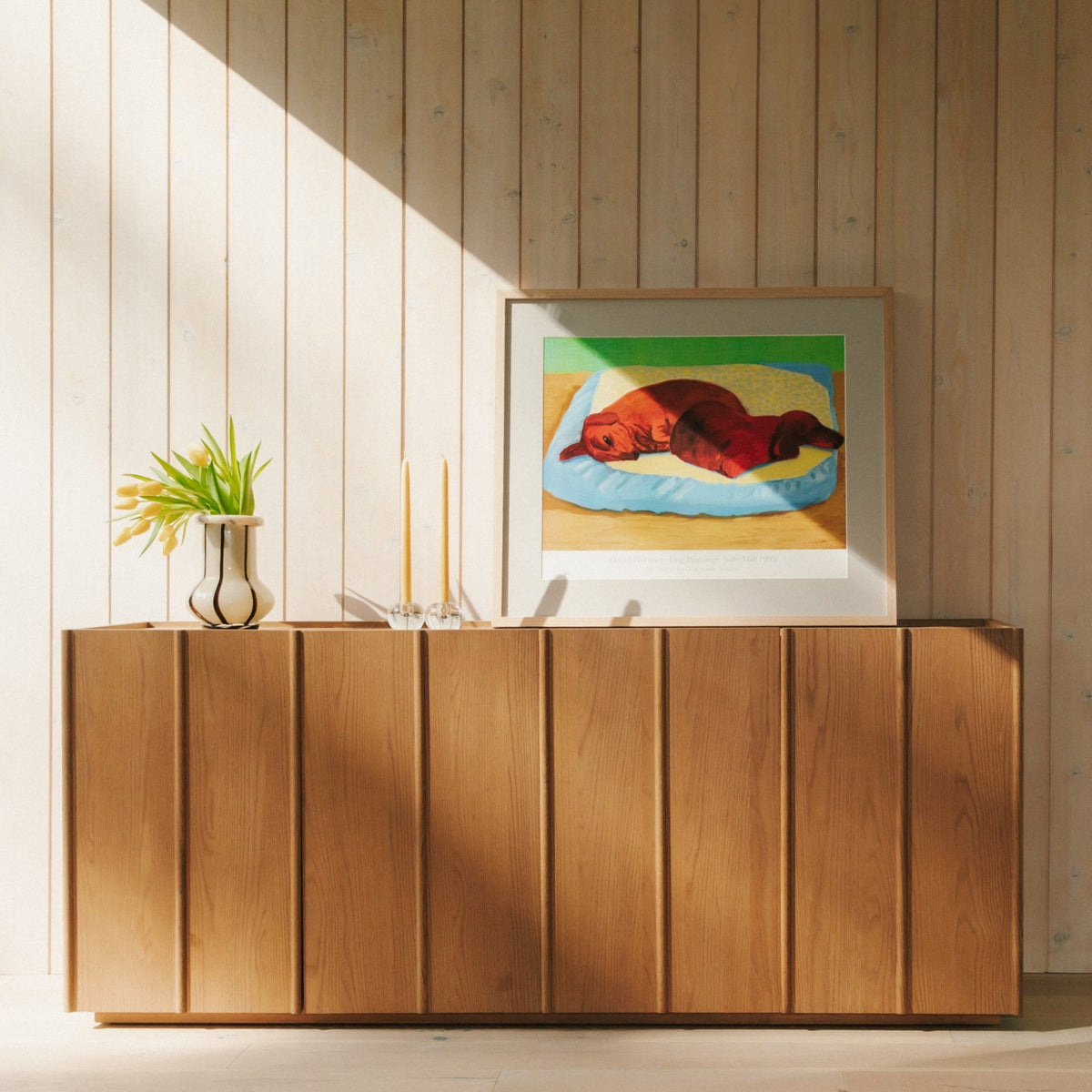 Aparador Tidal, roble